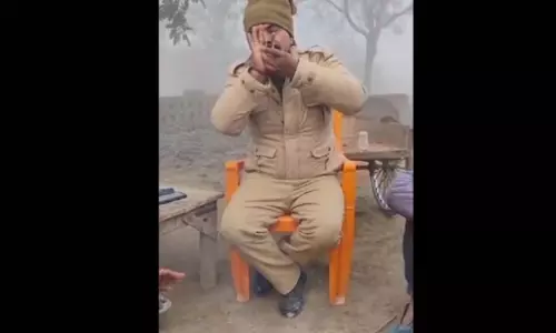 वर्दी की गरिमा का उल्लंघन! पुलिसकर्मी का चिलम पीते हुए वीडियो सामने आया, मचा हड़कंप