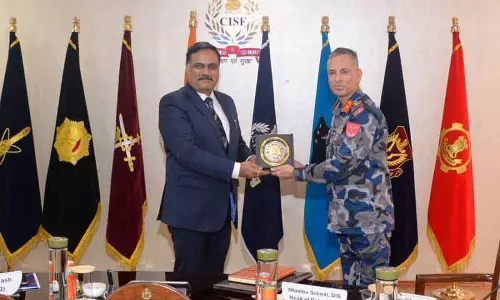 CISF ने नेपाल आर्म्ड पुलिस फोर्स के अधिकारियों के लिए स्टडी प्रोग्राम आयोजित किया CISF ने नेपाल आर्म्ड पुलिस फोर्स के अधिकारियों के लिए स्टडी प्रोग्राम आयोजित किया