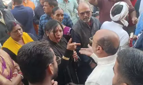 जगदलपुर में दुकानों को बंद कराने के दौरान तनाव और बवाल की स्थिति बनी रही