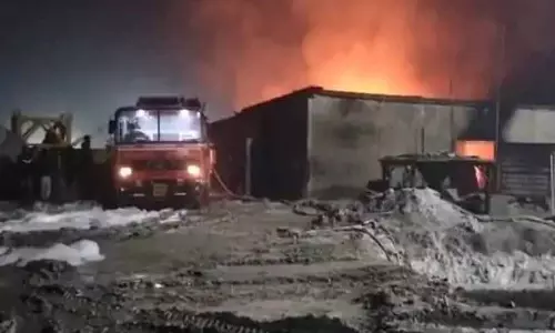 Kapurthala के पास जम्मू-कटरा एक्सप्रेसवे कंस्ट्रक्शन प्लांट में आग लगी, 2 करोड़ रुपये का नुकसान हुआ