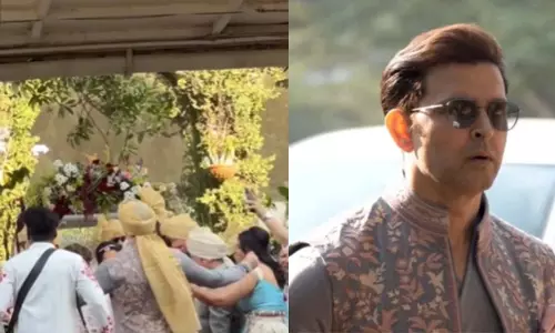 Hrithik Roshan बारात में शामिल हुए, ईशान रोशन की शादी में बेटों के साथ डांस किया