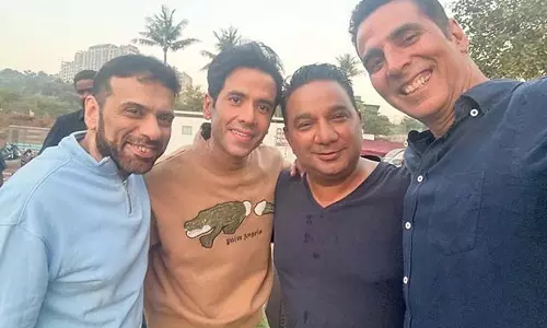 Welcome to the Jungle रैप हो गया, तुषार कपूर ने BTS शेयर किया