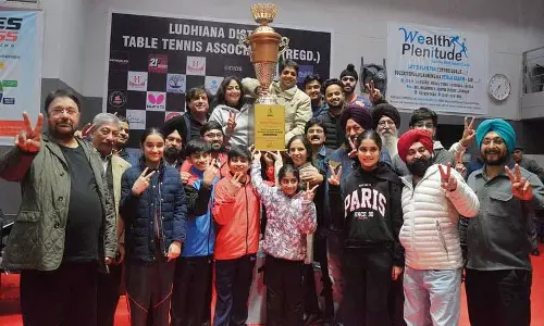 Ludhiana: सिटी पुरुष टीम टीटी चैंपियन बनी Ludhiana: सिटी पुरुष टीम टीटी चैंपियन बनी