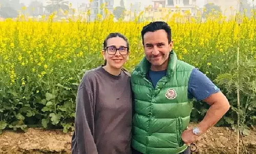 Karisma - Saif फिर साथ, करीना ने सरसों के खेत में तस्वीर शेयर की