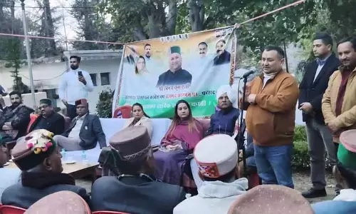 2027 के चुनाव में कांग्रेस की जीत सुनिश्चित करना मेरा लक्ष्य है: Himachal president 2027 के चुनाव में कांग्रेस की जीत सुनिश्चित करना मेरा लक्ष्य है: Himachal president