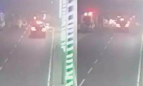 UP में हिट-एंड-रन का मामला, तेज रफ्तार कार ने पुलिसकर्मियों को टक्कर मारी