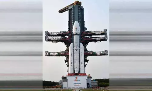 ISRO ने श्रीहरिकोटा से LVM3 रॉकेट से अमेरिकी कम्युनिकेशन सैटेलाइट ब्लू बर्ड ब्लॉक-2 लॉन्च किया