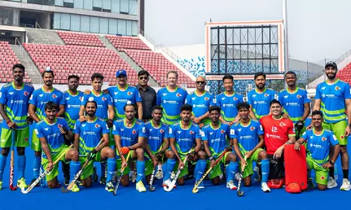 कलिंगा लांसर्स ने HIL 2026 से पहले कलिंगा स्टेडियम में प्री-सीज़न कैंप शुरू किया कलिंगा लांसर्स ने HIL 2026 से पहले कलिंगा स्टेडियम में प्री-सीज़न कैंप शुरू किया