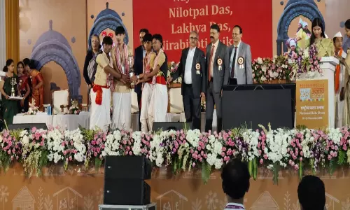NCERT के कला उत्सव-2025 में असम ने राष्ट्रीय पुरस्कार जीता NCERT के कला उत्सव-2025 में असम ने राष्ट्रीय पुरस्कार जीता