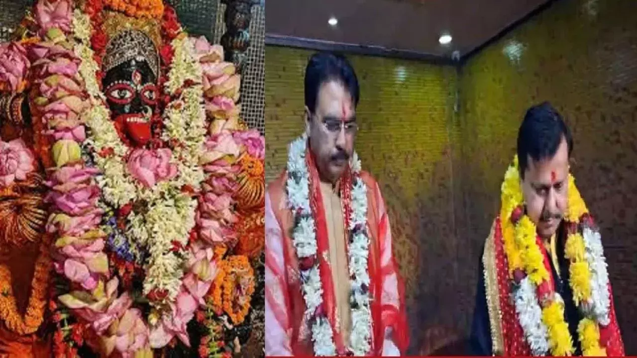Nitin Nabin ने पटना में देवी काली, दुर्गा और अखंडवासिनी मंदिरों में पूजा की
