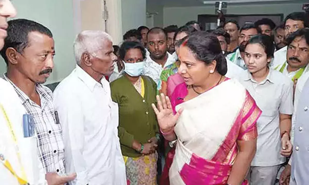 Telangana: Kavita ने एम्स बिबिनगर में पूरी सुविधाओं की मांग की