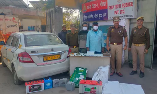 Inter-state चोरी गिरोह पकड़ा: 2 गिरफ्तार, 10 लाख का माल बरामद