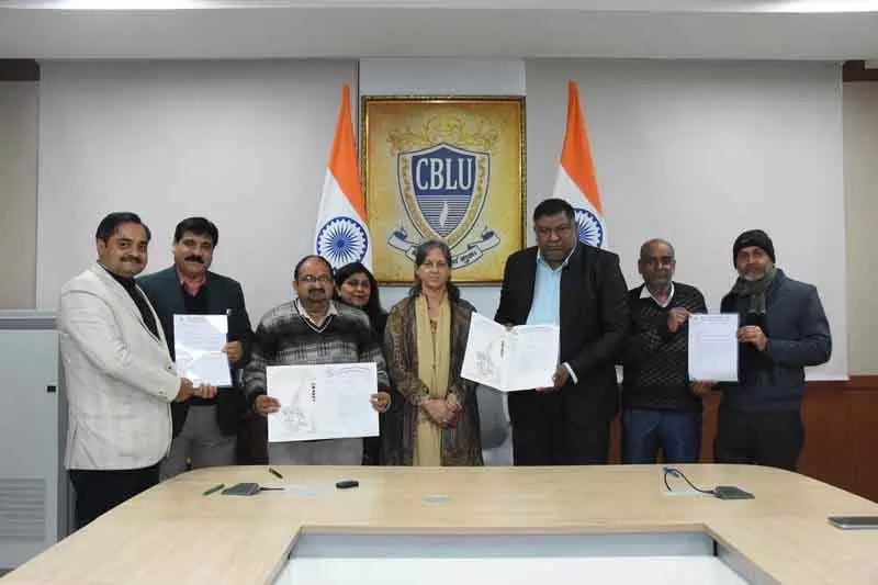 भिवानी यूनिवर्सिटी ने उद्योग संघ के साथ पार्टनरशिप की भिवानी यूनिवर्सिटी ने उद्योग संघ के साथ पार्टनरशिप की
