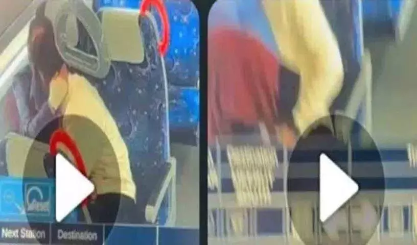 Train में छात्रों ने अश्लील हरकतें कीं, ड्राइवर ने वीडियो बनाया, तीनों पर आरोप लगे Train में छात्रों ने अश्लील हरकतें कीं, ड्राइवर ने वीडियो बनाया, तीनों पर आरोप लगे