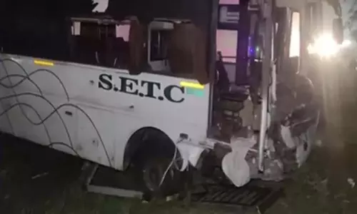 बस का टायर फटने से 9 लोगों की मौत, मृतकों में आभूषण व्यवसायी भी शामिल
