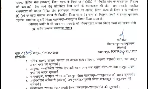 पटवारियों के खिलाफ एक्शन में कलेक्टर, दो सस्पेंड पटवारियों के खिलाफ एक्शन में कलेक्टर, दो सस्पेंड