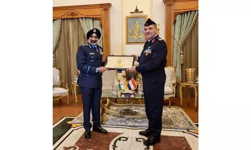 Air Chief Marshal AP Singh IAF-EAF संबंधों को मजबूत करने मिस्र दौरे पर