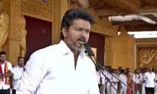 TVK नेता विजय ने DMK को बीजेपी का गुलाम बताया