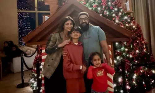 Shilpa शेट्टी ने परिवार संग मनाया क्रिसमस, शेयर की प्यारी झलकियां