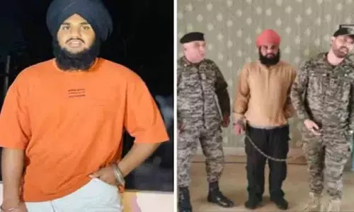 Jalandhar के ड्रग एडिक्ट को बॉर्डर पार करने के बाद पाक रेंजर्स ने हिरासत में लिया Jalandhar के ड्रग एडिक्ट को बॉर्डर पार करने के बाद पाक रेंजर्स ने हिरासत में लिया