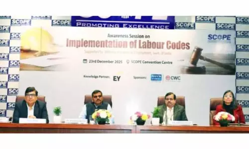 SCOPE के इंटरैक्टिव सेशन में नए लेबर कोड्स को समझाया गया SCOPE के इंटरैक्टिव सेशन में नए लेबर कोड्स को समझाया गया