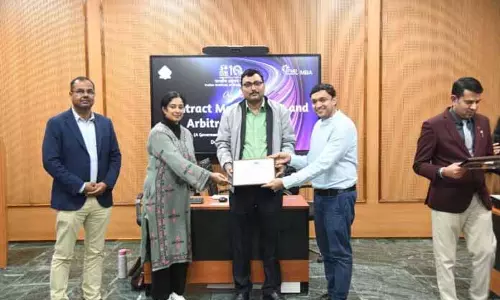 IIM में NHPC के लिए कॉन्ट्रैक्ट मैनेजमेंट और आर्बिट्रेशन पर ट्रेनिंग खत्म हुई IIM में NHPC के लिए कॉन्ट्रैक्ट मैनेजमेंट और आर्बिट्रेशन पर ट्रेनिंग खत्म हुई