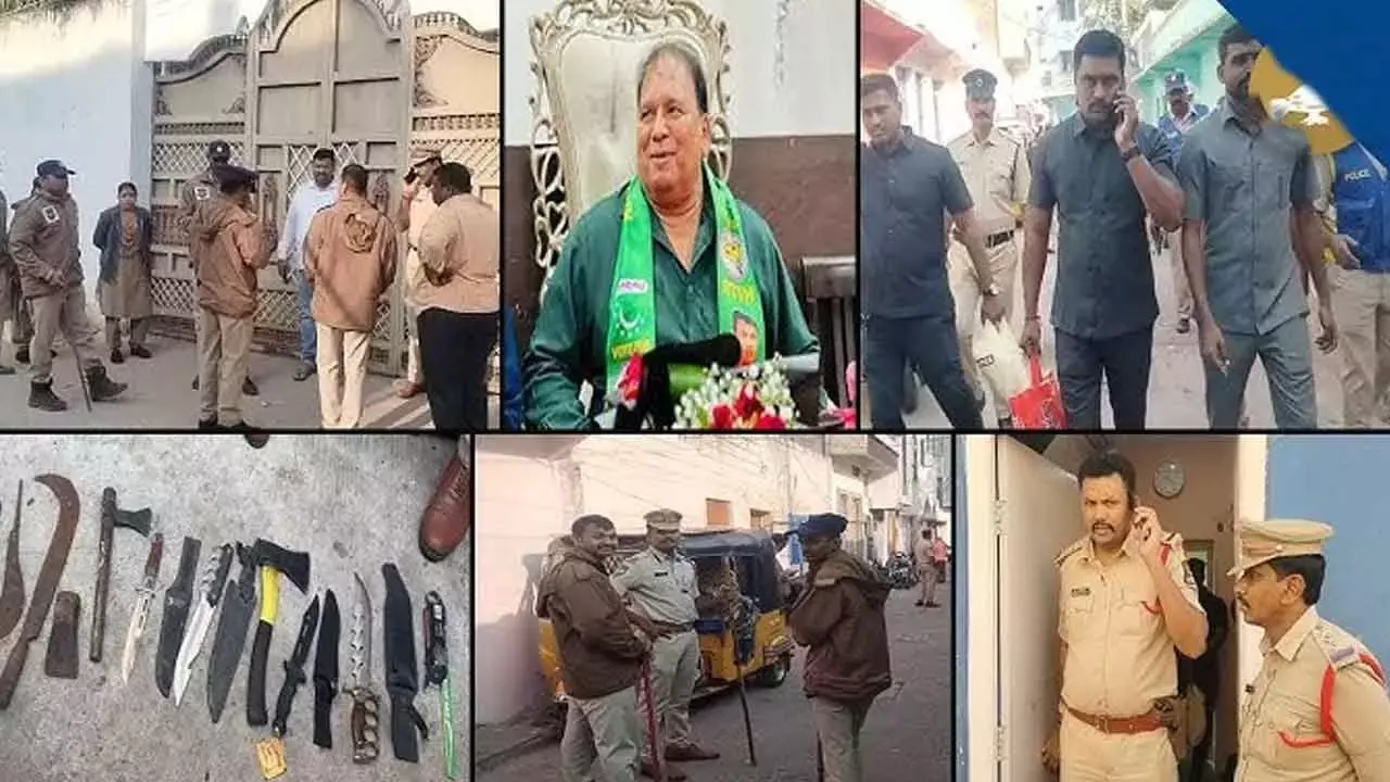 Telangana: पुलिस ने जफर पहलवान के आवास पर छापा मारा