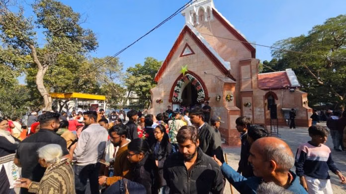 Hisar: क्रिसमस पर चर्च के पास बजरंग दल की हनुमान चालीसा योजना से तनाव