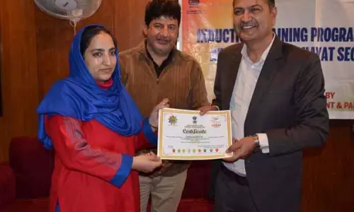 Jammu में पीसी के लिए 28 दिन की ट्रेनिंग खत्म हुई Jammu में पीसी के लिए 28 दिन की ट्रेनिंग खत्म हुई
