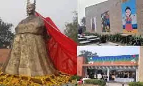 Ayodhya में कोरियाई रानी की मूर्ति का अनावरण, भारत-कोरिया संबंधों को नई ऊँचाई Ayodhya में कोरियाई रानी की मूर्ति का अनावरण, भारत-कोरिया संबंधों को नई ऊँचाई