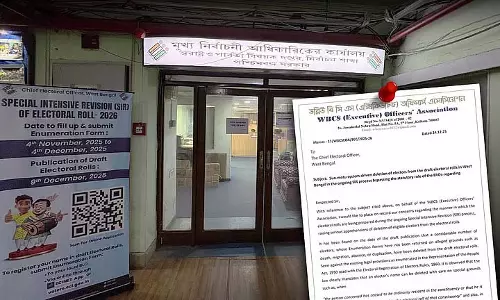 SIR प्रक्रिया पर आपत्तियां, WBCS अधिकारियों को पत्र भेजा गया SIR प्रक्रिया पर आपत्तियां, WBCS अधिकारियों को पत्र भेजा गया
