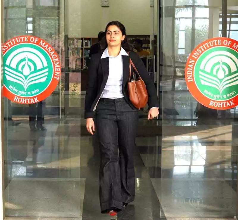 ओलंपिक पदक विजेता ने IIM डिप्लोमा के लिए दाखिला लिया ओलंपिक पदक विजेता ने IIM डिप्लोमा के लिए दाखिला लिया