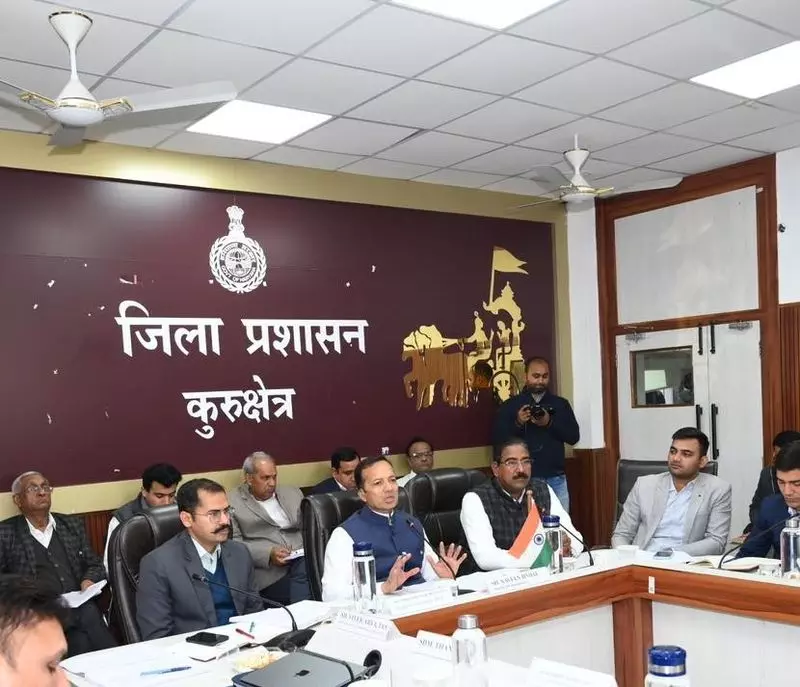 Haryana : घटिया सामग्री इस्तेमाल करने वाले ठेकेदारों के खिलाफ कार्रवाई करें Haryana : घटिया सामग्री इस्तेमाल करने वाले ठेकेदारों के खिलाफ कार्रवाई करें