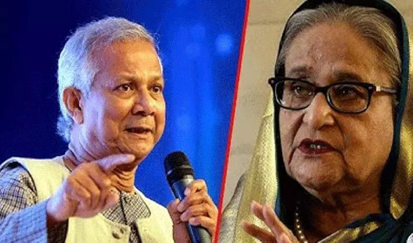 Bangladesh की अवामी लीग पर फरवरी 2026 के चुनावों में हिस्सा लेने पर बैन लगा दिया गया Bangladesh की अवामी लीग पर फरवरी 2026 के चुनावों में हिस्सा लेने पर बैन लगा दिया गया