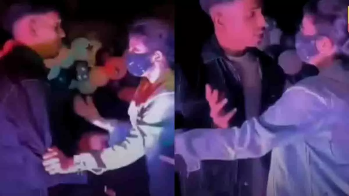 गर्लफ्रेंड ने पहले बेस्ट फ्रेंड को केक खिलाया, बॉयफ्रेंड हुआ गुस्से में गर्लफ्रेंड ने पहले बेस्ट फ्रेंड को केक खिलाया, बॉयफ्रेंड हुआ गुस्से में