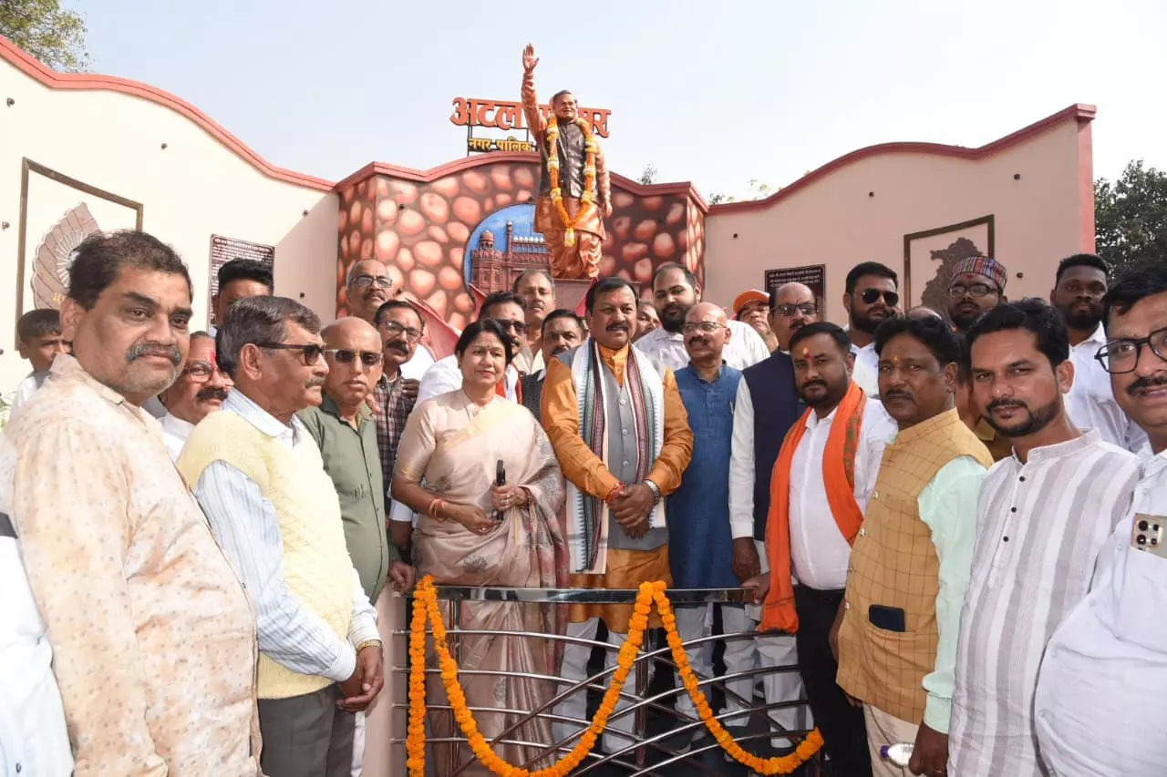 दुर्ग का जेल तिराहा अब कहलाएगा अटल परिसर चौक दुर्ग का जेल तिराहा अब कहलाएगा अटल परिसर चौक
