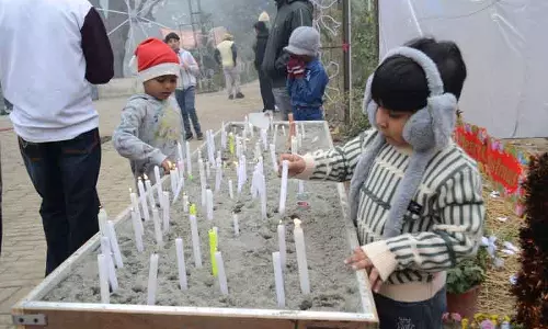 Karnal में क्रिसमस धूमधाम से मनाया गया