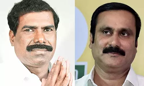 Anbumani ने जीके मणि को पीएमके से हटाया Anbumani ने जीके मणि को पीएमके से हटाया