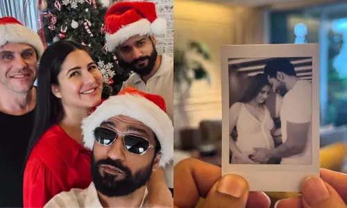 विक्की कौशल और कैटरीना कैफ ने माता-पिता के तौर पर अपना पहला Christmas मनाया