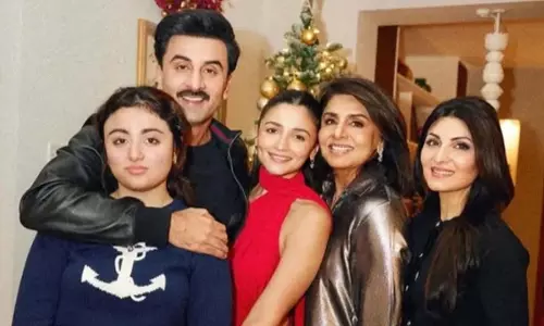 रणबीर कपूर और आलिया भट्ट ने Christmas को एक फैमिली अफेयर बनाया