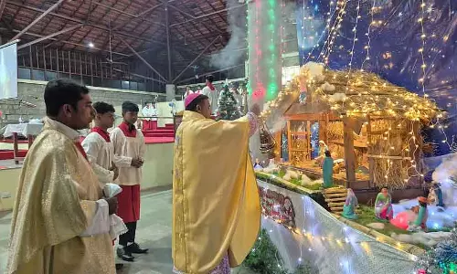 Uttara कन्नड़ जिले में शानदार क्रिसमस: शांति के लिए प्रार्थना Uttara कन्नड़ जिले में शानदार क्रिसमस: शांति के लिए प्रार्थना