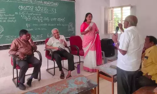 समाज में होने वाली घटनाएं कहानियों की जान होती हैं: Shrishail Golagunda समाज में होने वाली घटनाएं कहानियों की जान होती हैं: Shrishail Golagunda