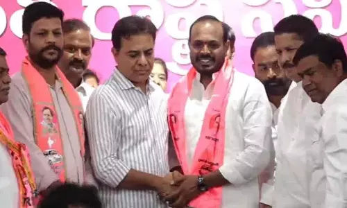 कांग्रेस नेता अनिल रेड्डी KTR की मौजूदगी में BRS में शामिल हुए
