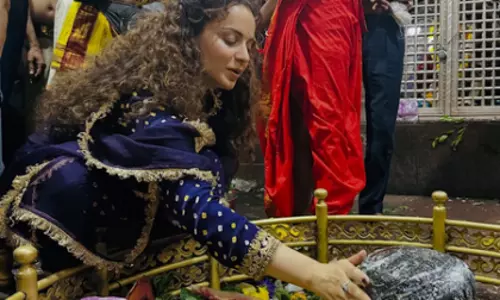 वैद्यनाथ के बाद Kangana रनौत ने घृष्णेश्वर ज्योतिर्लिंग में पूजा-अर्चना की