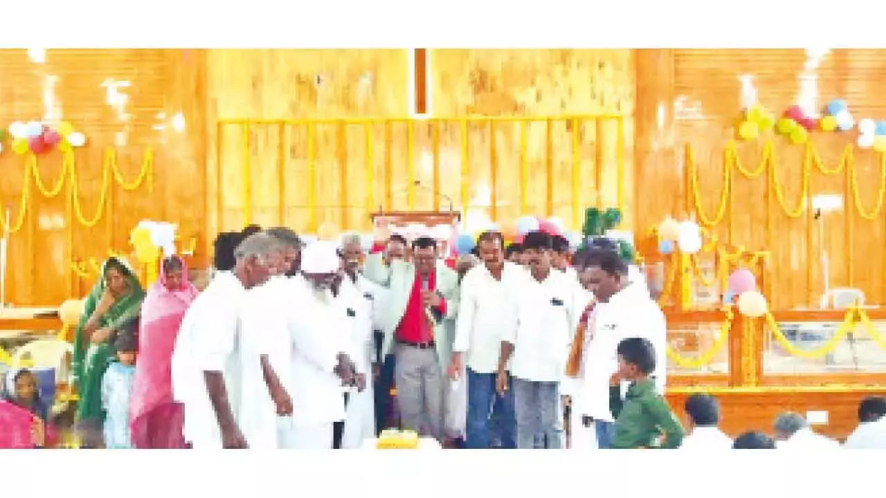 Telangana: भव्य क्रिसमस समारोह आयोजित किया गया