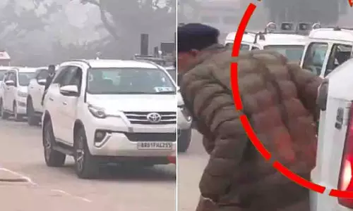 पटना: सीएम के दौरे के दौरान सुरक्षा में तैनात DSP को वाहन ने टक्कर मारी