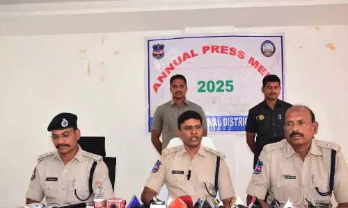 जोगुलाम्बा गडवाल जिले में अपराध कम हुए: SP Srinivasa Rao