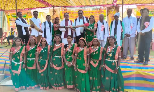 अखिल भारतीय हल्बा-हल्बी आदिवासी समाज ने मनाया शक्ति दिवस, मंतूराम पवार हुए शामिल