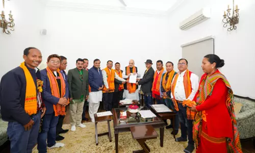 गृह मंत्री शाह ने असम की तीन जनजातियों की मांगों पर वार्ताकार नियुक्त करने के दिए संकेत गृह मंत्री शाह ने असम की तीन जनजातियों की मांगों पर वार्ताकार नियुक्त करने के दिए संकेत