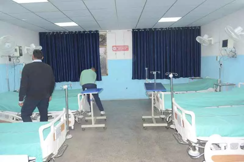 Karnal जिला सिविल अस्पताल में कैंसर मरीजों के लिए डे-केयर सेंटर शुरू हुआ। Karnal जिला सिविल अस्पताल में कैंसर मरीजों के लिए डे-केयर सेंटर शुरू हुआ।